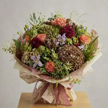 antique hydrangea bouquet​