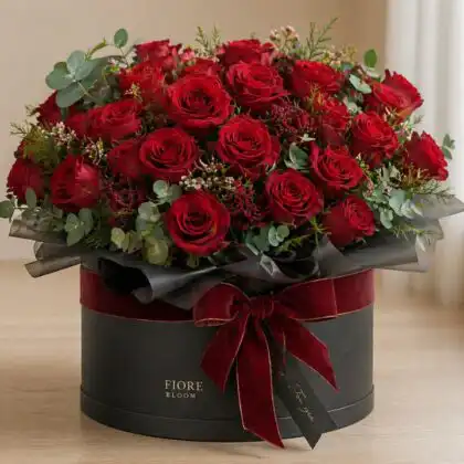 red rose arrangements