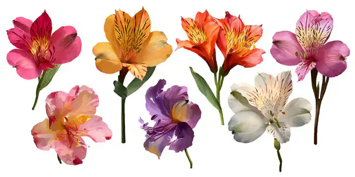 types of alstroemeria