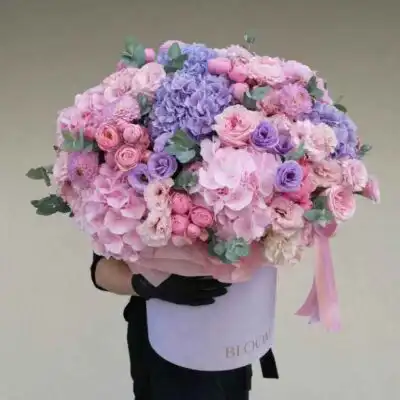 Happy birthday special flower section